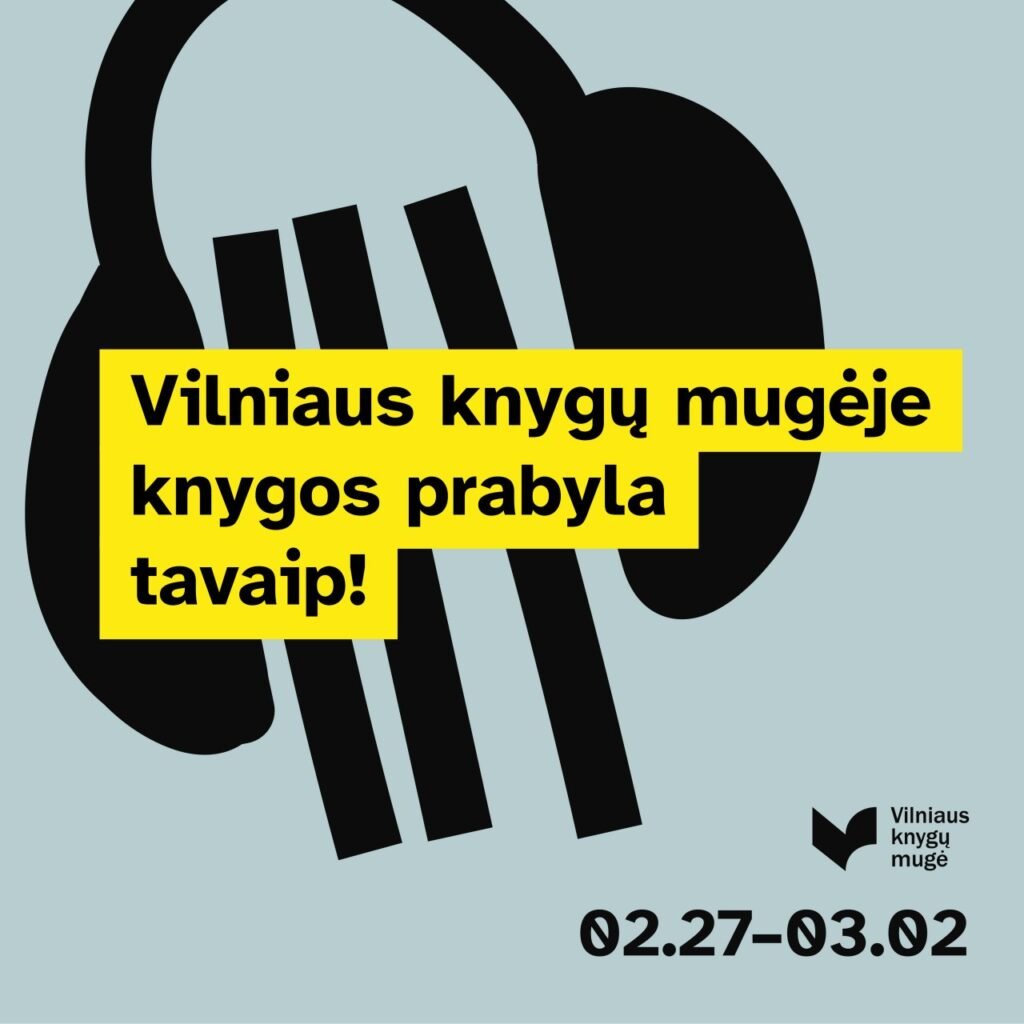 Vilniaus knygų mugėje knygos prabyla tavaip!