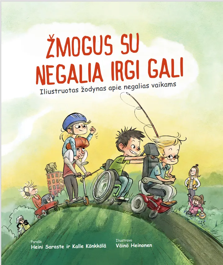 Zmogus su negalia irgi gali
